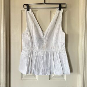 J. Crew Elegant White Top